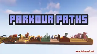 Parkour Paths Map (26.2, 1.20.1) – Choose Your Own Path!