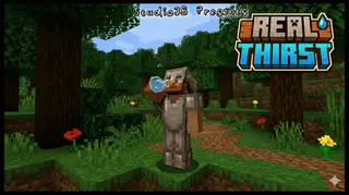 Real Thirst Addon (26.x, 1.21) – MCPE/Bedrock