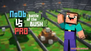 Noob Vs Pro Map (26.2, 1.20.1) – Battle Of The Bush