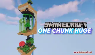 One Chunk Huge Map (26.2, 1.20.1) – All You Can Have!