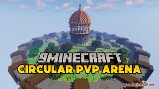 Circular PvP Arena Map (26.2, 1.20.1) – Fighting In The Sky