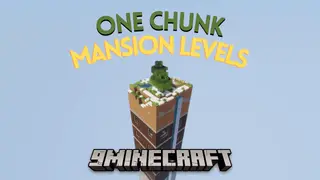 One Chunk – Mansion Levels Map (26.2, 1.20.1) – More Mansion, More Challenge!
