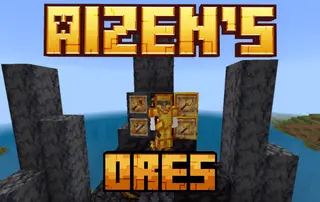 Aizen's Ores Addon (1.21) – MCPE/Bedrock