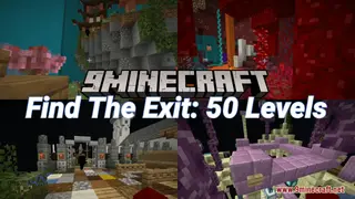 Find The Exit: 50 Levels Map (26.2, 1.20.1) – Can Your Exit Them All?