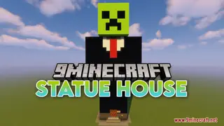 Statue House Map (26.2, 1.20.1) – Unique House Shape