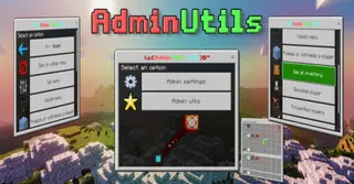 Admin Utils Addon (26.x, 1.21) – MCPE/Bedrock Mod