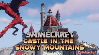 Castle In The Snowy Mountains Map (26.2, 1.20.1) – Amazing Castle Build