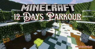 12 Days Parkour Map (26.2, 1.20.1) – Christmas Advent Calendar