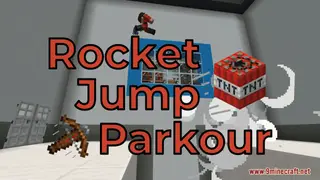 Rocket Jump Parkour Map (26.2, 1.20.1) – Parkour With New Machanics!