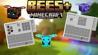 Bees Plus (26.x, 1.21) – MCPE/Bedrock