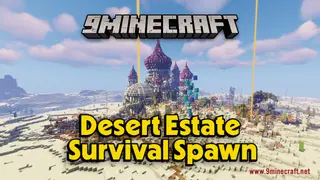 Desert Estate Survival Spawn Map (26.2, 1.20.1) – Where Your Journey Begins