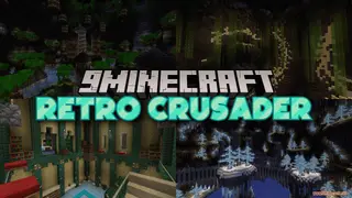 Retro Crusader Map (26.2, 1.20.1) – Epic Journey Through Spectacular Landscapes