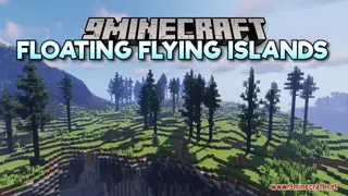 Floating Flying Islands Map (26.2, 1.20.1) – Custom Worldpainter Minecraft Map