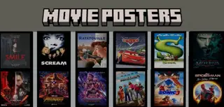 Movie Posters Addon (26.x, 1.21) – MCPE/Bedrock Mod