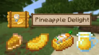 Pineapple Delight Addon (26.x, 1.21) – MCPE/Bedrock Mod