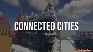 Connected Cities Map (26.2, 1.20.1) – Capital City, Walddorf