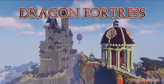 Dragon Fortress Map (26.2, 1.20.1) – Magnificent Build For Adventurous Players