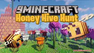 Honey Hive Hunt Map (26.2, 1.20.1) – Scavenger Hunt Around the Honey Hive