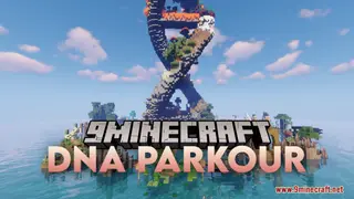 DNA Parkour Map (26.2, 1.20.1) – Can You Reach The Top Of The DNA