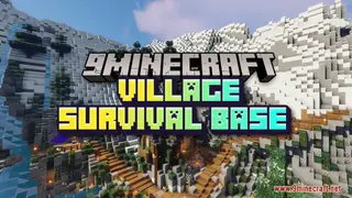 The Village Survival Base Map (26.2, 1.20.1) – Everything You Need to Survive