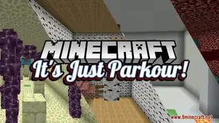 It's Just Parkour! Map (26.2, 1.20.1) – A Simple Parkour Course for Newbies