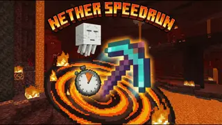 Nether Speedrun Addon (26.x, 1.21) – MCPE/Bedrock