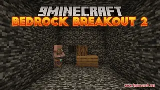 Bedrock Breakout 2 Map (26.2, 1.20.1) – The Hardest Bedrock Escape Challenge