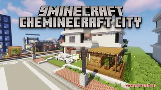 Cheminecraft City Map (26.2, 1.20.1) – A Beautiful Minecraft Town
