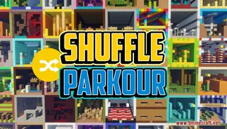 Shuffle Parkour 2 Map (26.2, 1.20.1) – Go As Far As You Can