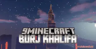 Huge Burj Khalifa Map (26.2, 1.20.1) – The Tallest Tower in the World