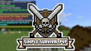 Simple Survival PVP Addon (26.x) – MCPE/Bedrock