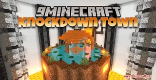 KnockDown Town Map (26.2, 1.20.1) – Knock Your Friends Down!