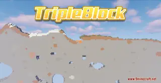 TripleBlock Map (26.2, 1.20.1) – Survive in a Three-block Wide World