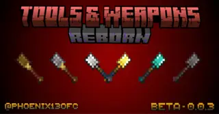 Phoenix's Tools & Weapons Addon (26.x, 1.21) – MCPE/Bedrock Mod