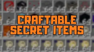 Craftable Secret Items Addon (26.x, 1.21) – MCPE/Bedrock Mod