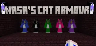Nasa's Cat Armor Addon (26.x, 1.21) – MCPE/Bedrock Mod