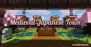 Medieval Japanese Town Map (26.2, 1.20.1) – Lovely Japanese Structures