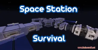 Space Station Survival Map (26.2, 1.20.1) – Survive in Space