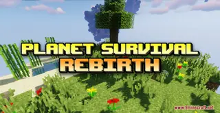 Planet Survival Rebirth Map (26.2, 1.20.1) – 16 Planets in the Sky