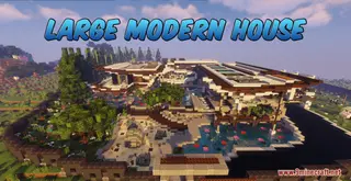 Large Modern House Map (26.2, 1.20.1) – A Complex House Creation