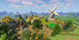 Medieval Fantasy Village Map (26.2, 1.20.1) – Stunning Medieval Village