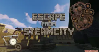 Escape from Steamcity Map (26.2, 1.20.1) for Minecraft