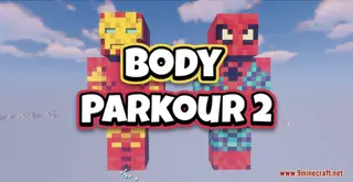 Body Parkour 2 Map (26.2, 1.20.1) – Parkour With Your Favorite Characters!