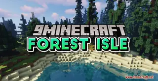 Forest Isle Map (26.2, 1.20.1) – Natural Survival Island and Volcanoes