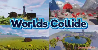 Worlds Collide Map (26.2, 1.20.1) – A Visually Satisfying Journey With Interesting Challenges