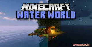 Water World Map (26.2, 1.20.1) – Survive On A Stranded Island
