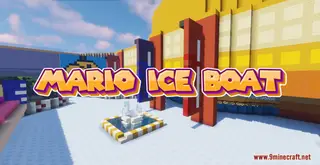 Mario Ice Boat Map (26.2, 1.20.1) – Mario Boat Racing Tracks!