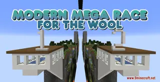 Modern Mega Race for the Wool Map (26.2, 1.20.1) for Minecraft