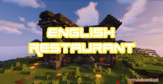 English Restaurant Map (26.2, 1.20.1) for Minecraf