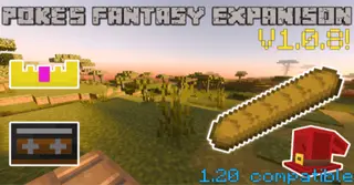 Poke's Fantasy Expansion Addon (26.x, 1.21) – MCPE/Bedrock Mod